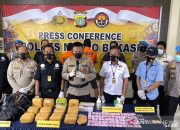 Polda Kalbar Bongkar Sindikat Narkoba Lintas Batas, 200 Kg Sabu Disita